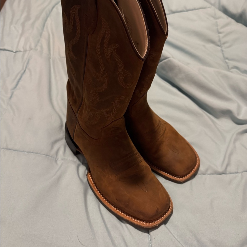 Boys Brown Cowboy Boots